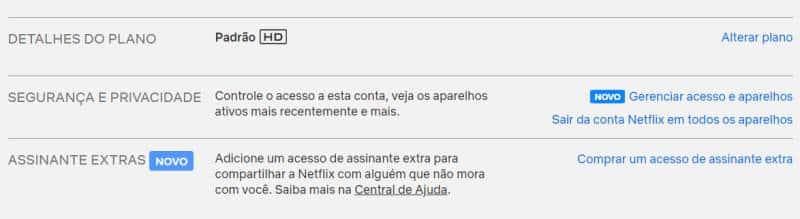 Mudar plano Netflix